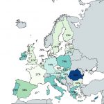 Harta credinței în Dumnezeu din Europa (UE)